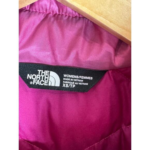 The North Face Pink Goose Down 700 Fill Puffer Vest XS Ski Hike Gorpcore Outdoor - Picture 8 of 10
